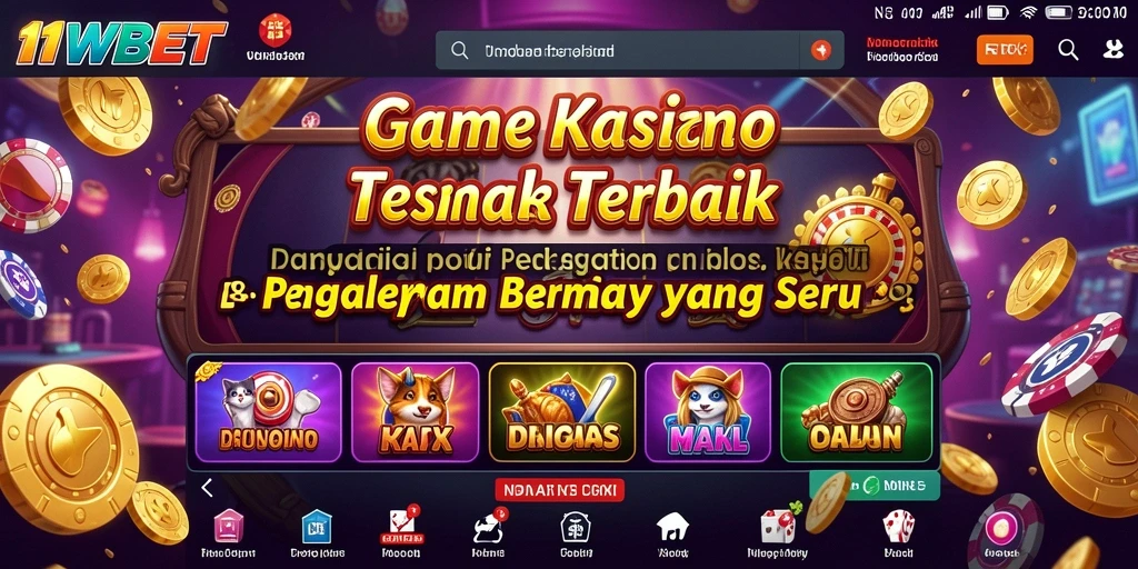 Tampilan gameplay seru dan grafis menawan di 11WBET.