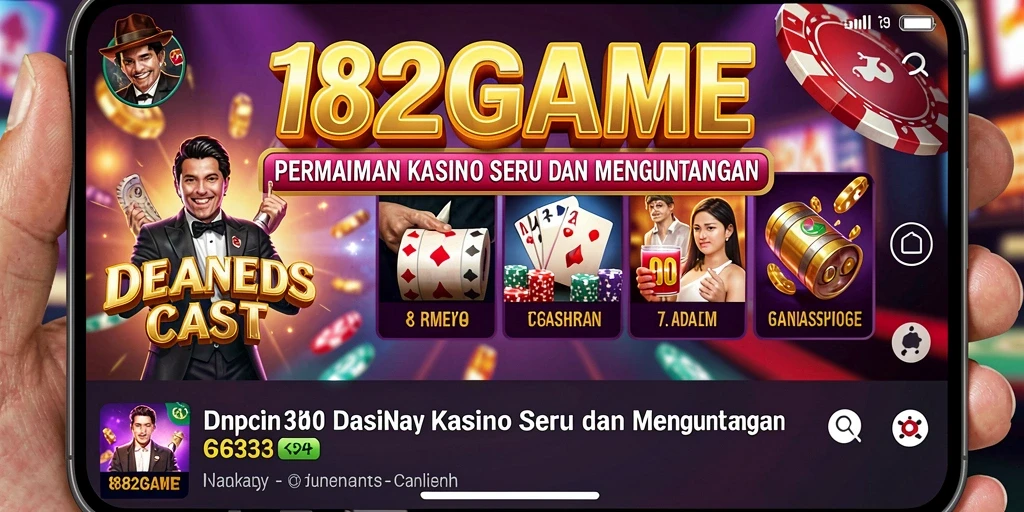 Tampilan menarik dari gameplay 182GAME yang mengasyikkan.