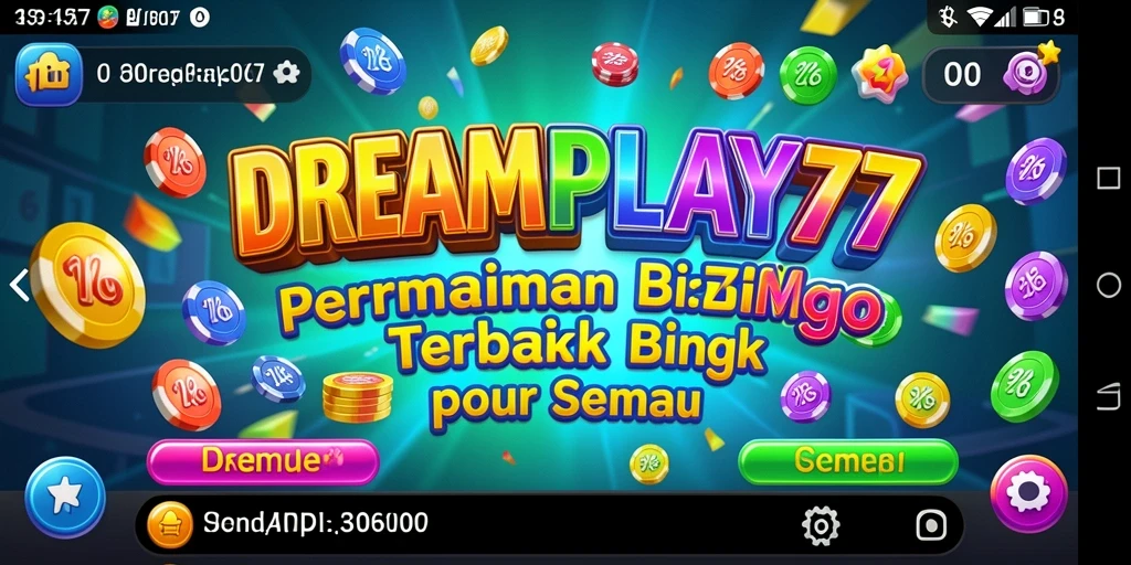 Screenshot gameplay yang menunjukkan keseruan bermain Bingo.