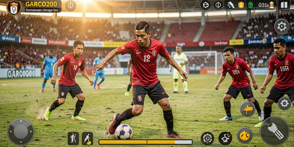 Tampilan grafis menarik dari gameplay GARCO200 yang mendebarkan.