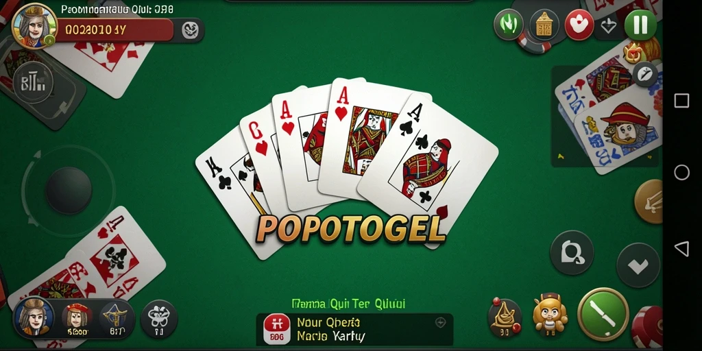 Screenshot gameplay QiuQiu yang menampilkan aksi seru dalam POPOTOGEL.