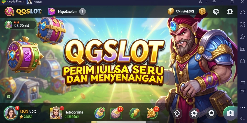 Screenshot utama QQSLOT menampilkan gameplay yang seru dan interaktif.